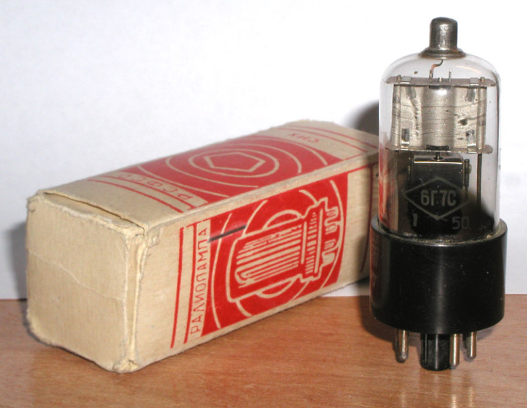 Двойной диодтриод 6Г7C Торговый Дом