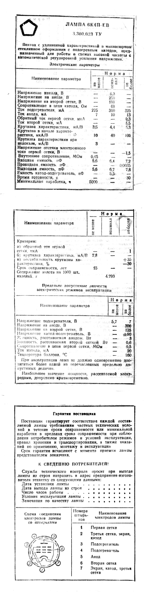 6К4П (-е, -ев)