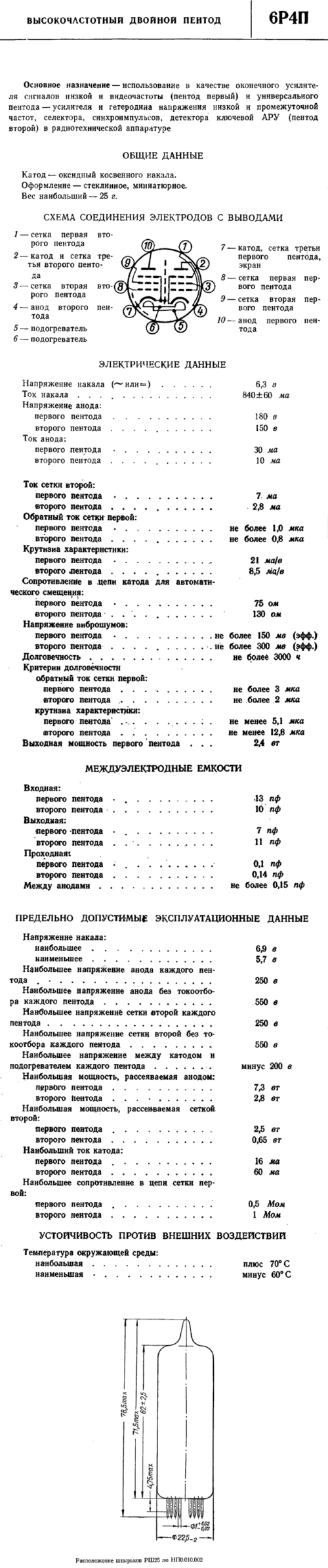 6Р4П