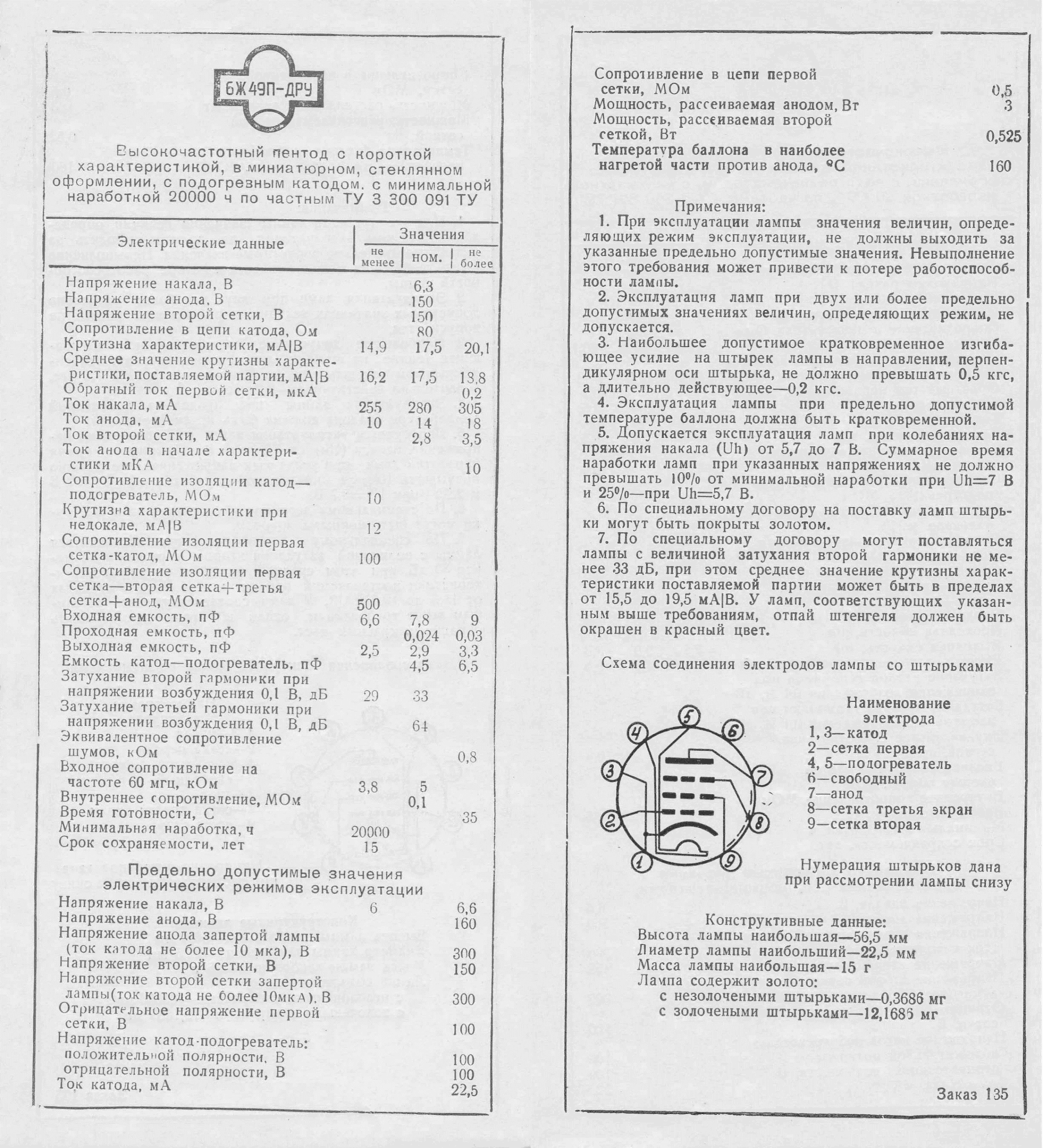 6Ж49П-ДРУ — изображение 5